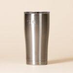 Seriously Ice Cold SIC 20 Oz. Double Wall Vacuum Insulated 18/8 Stainless Steel Travel Tumbler Mug | Powder Coated with Splash Proof BPA Free Lid | Coffee, Tea, Wine, and Cocktails (Stainless Steel) - Image 2