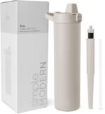 Simple Modern Filtered Water Bottle | Insulated Stainless-Steel Carbon Filter Travel Water Bottles | Reusable for Clean Drinking Water On The Go | 24oz, Almond Birch - Image 2