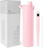 Simple Modern Filtered Water Bottle | Insulated Stainless-Steel Carbon Filter Travel Water Bottles | Reusable for Clean Drinking Water On The Go | 24oz, Blush - Image 2