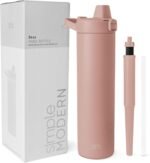 Simple Modern Filtered Water Bottle | Insulated Stainless-Steel Carbon Filter Travel Water Bottles | Reusable for Clean Drinking Water On The Go | 24oz, Mauve Me - Image 2