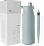Simple Modern Filtered Water Bottle | Insulated Stainless-Steel Carbon Filter Travel Water Bottles | Reusable for Clean Drinking Water On The Go | 34oz, Sea Glass Sage - Image 2