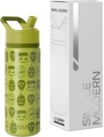 Simple Modern Halloween Kids Summit Water Bottle with Straw Lid | 18oz Stainless Steel Cup Insulated Tumbler for Boys, Girls, School | Monster Mash - Image 2