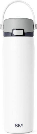 Simple Modern Mesa Sport Water Bottle with Covered Chug Lid | 24oz Cup Holder Friendly Insulated Stainless Steel Bottle for Gym, Sports and Travel | Polar Bear - Image 2