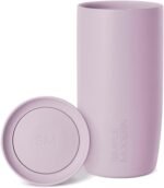 Simple Modern Travel Coffee Mug Tumbler with 360° Lid | Ceramic-Lined Insulated Stainless Steel Cold Brew Iced Coffee Cup | Gifts for Women Men Her Him | Voyager Signature | 16oz | Lavender Mist - Image 2