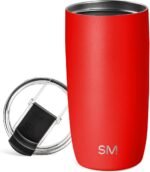 Simple Modern Travel Coffee Mug Tumbler with Flip Lid | Reusable Insulated Stainless Steel Cold Brew Iced Coffee Cup Thermos | Gifts for Women Men Him Her | Voyager Collection | 16oz | Saffron - Image 2