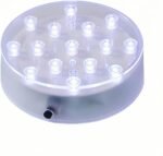 Simplelight 4 Inch Round LED Light Base- Perfect for Glass Art, Ideal Led Display for Vases, Centerpieces (4inch LED Vase Base Light, White) - Image 2