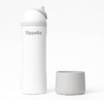 SippaGo Insulated Tumblers 24oz With Silicone Boot Included – Water Bottle Stainless Steel Double Wall Vacuum Flask with Straw Lid – Leak Proof Water Bottles - Image 2