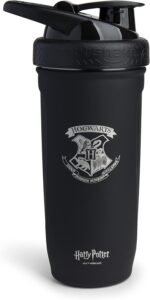 Smart Shake Reforce Stainless Steel Harry Potter Hogwarts Crest Shaker Bottle (900 ML /30oz) | Light Weight Resistance Sports Shaker Bottle with a Soft Lid | Leakproof, BPA Free & DEHP Free - Image 2
