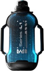 Smart Water Bottle Series L-1 - Tracks Water Intake with Bluetooth, Glows & Remind You To Stay Hydrated | With Built-in Straw | Tracking your bottle | Set Reminders | Denim Black, 44 oz - Image 2