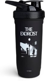Smartshake Reforce Stainless Steel Protein Shaker Bottle - Non Insulated Unisex Gym Bottle | Metal Shaker Bottles - 900 ml | 30 oz - Leakproof Screw-On Lid - DEHP & BPA Free (The Exorcist) - Image 2