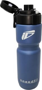 Speedfil Speedflask 21 oz. Vacuum Insulated Stainless Steel Cycling Sports Water Bottle with NEW Bounce Back Lid 2.0 (blue) - Image 2
