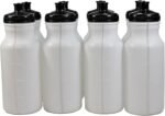 Sports Squeeze Plastic Water Bottles Push/Pull Cap 20 Ounce Bpa-Free Set 8 - Image 2
