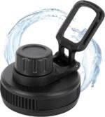 Spout Lid Replacement for Hydro Flask Wide Mouth 12, 16, 18, 32, 40, 64 OZ, Chug Lid for Thermoflask with Handle, Replacement Lid for Wide Mouth Water Bottle 2.28in - Image 2