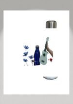 Stainless Steel Vacuum Insulated Double Wall Water Bottle Leak Proof No Sweating BPA Free Reusable Coffee Bottle for Home Office or Travel (Blue, 12 oz) - Image 2