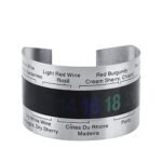Stainless Steel Wine Temperature Bracelet Bottle Thermometer Sensor for Beer Home Brewing Wine Tasting Enthusiasts - Image 2