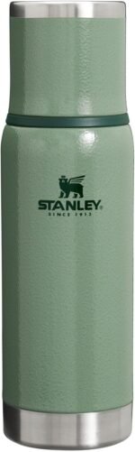 Stanley Adventure to Go Insulated Travel Tumbler - 17 OZ - Leak-Resistant Stainless Steel Insulated Bottle with Insulated Cup Lid and Splash-Free Stopper, Hammertone Green, 10-10816-001 - Image 2