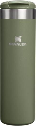Stanley AeroLight Transit Bottle 20 oz | Locking Drink Through Lid | Leak Resistant Water Bottle or Coffee Travel Mug | Lightweight Insulated Stainless Steel | BPA-Free | Dried Pine - Image 2