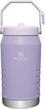Stanley IceFlow Flip Straw Jug with Handle 64 oz| Twist On Lid and Flip Up Straw | Leak Resistant for Travel and Sports | Insulated Stainless Steel | BPA-Free | Lavender - Image 2