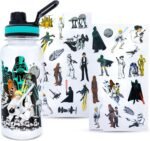 Star Wars Legacy Group Twist Spout Plastic Water Bottle Jug and Sticker Set For Personalizing | Holds 32 Ounces - Image 2