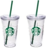 Starbucks Grande Insulated Travel Tumbler 16 OZ Double Wall Acrylic 2 Pack Set - Image 2