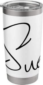 Sue Custom Girls Personalized First Name - Sue Stainless Steel Insulated Tumbler - Image 2