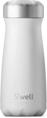 S'well Stainless Steel Traveler, 16oz, Moonstone, Triple Layered Vacuum Insulated Containers Keeps Drinks Cold for 24 Hours and Hot for 12, BPA Free, Easy Carrying On the Go - Image 2