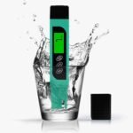 TDS Meter Digital Water Tester, Lxuemlu Professional TDS, Temperature and EC Meter with Carrying Case, 0-9999ppm, Ideal ppm Meter for Drinking Water, Aquariums and More （Green) - Image 2