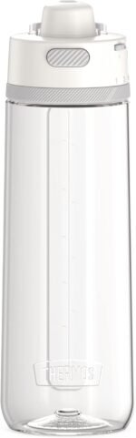 THERMOS, ALTA Series, Hydration Bottle with Spout 24 Ounce, Sleet White - Image 2