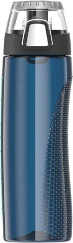 THERMOS Hydration Bottle with Meter, Midnight Blue, 24 Ounce - Image 2