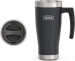 THERMOS ICON SERIES, Stainless Steel Mug, Granite, 16 oz - Image 2