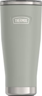 THERMOS ICON SERIES, Stainless Steel Tumbler with Slide Lock, 18 Ounce, River Rock - Image 2