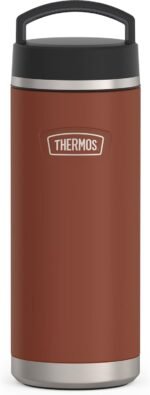 THERMOS ICON SERIES Stainless Steel Water Bottle with Screw Top Lid - 32 Ounce, Saddle - Vacuum Insulated Water Bottle with Lid - Image 2