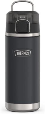 THERMOS ICON SERIES, Water Bottle with Spout - 18 Ounce, Granite - Stainless Steel Vacuum Insulated Water Bottle with Lid - Image 2