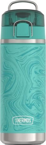 THERMOS ICON SERIES, Water Bottle with Spout - 18 Ounce, Marble - Stainless Steel Vacuum Insulated Water Bottle with Lid - Image 2