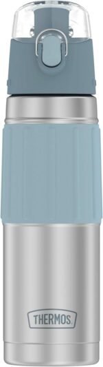 THERMOS Stainless Steel Hydration Bottle, 18 Ounce, Gray - Image 2