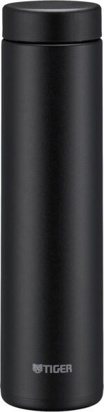 TIGER MMZ-W060KK Water Bottle, 20.3 fl oz (600 ml), White Water, Screw Stainless Steel Bottle, With Lid and Seal, Easy Wash, Easy Cap, Vacuum Insulated, Mug, Hot or Cold Insulated, Tumbler, Stone - Image 2