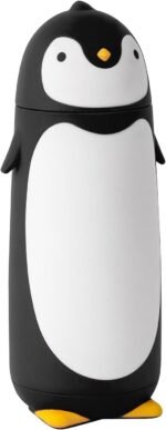 TOMLFF Penguin Stainless Steel Vacuum Insulated Tumblers Travel Mug Tea Water Bottle Coffee Thermal Flask - Image 2