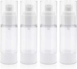 TRENDBOX 30ml / 1oz Airless Vaccum Pump Travel Bottles for Lotions, Cream - 4 Pack - Image 2