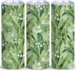 TSLOVER Birthday Gifts for Women,20oz Personalized Skinny Tumbler with May Birth Flower, Personalized Gifts for Women and Girls,Christian Gift,Mother Birthday Gift,1 Pcs - Image 2