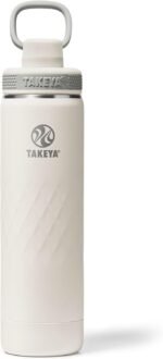 Takeya Sport 22 oz Triple-Insulated Stainless Steel Water Bottle, Spout Lid – Leakproof, Sweatproof, BPA-Free, Keeps Drinks Cold 36 Hrs, Hot 14 Hrs – Alpine - Image 2