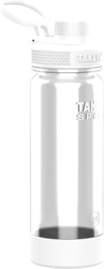 Takeya Tritan Sport Water Bottle with Spout Lid - BPA-Free & Dishwasher-Safe Water Bottle - Reusable Bottle with Lid Handle - Simple Leak-Proof Water Bottle - 24 oz, Extreme Air - Image 2
