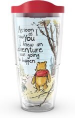 Tervis Disney - Winnie the Pooh Adventure Made in USA Double Walled Insulated Tumbler Travel Cup Keeps Drinks Cold & Hot, 24oz, Classic - Image 2