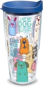 Tervis Dog Sayings Made in USA Double Walled Insulated Tumbler Travel Cup Keeps Drinks Cold & Hot, 24oz, Classic - Image 2