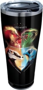 Tervis Harry Potter Bright House Crests Insulated Tumbler, 30oz, Stainless Steel - Image 2