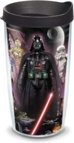 Tervis Star Wars Collage Made in USA Double Walled Insulated Tumbler Travel Cup Keeps Drinks Cold & Hot, 16oz, Classic - Image 2