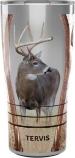 Tervis Traveler Deer Trio Triple Walled Insulated Tumbler Travel Cup Keeps Drinks Cold & Hot, 20oz, Stainless Steel - Image 2