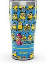 Tervis Traveler Despicable Me: Minionmania Made in USA Double Walled Insulated Tumbler Travel Cup Keeps Drinks Cold & Hot, 20oz, Stainless Steel - Image 2