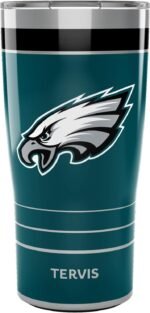Tervis Traveler NFL Philadelphia Eagles - MVP Triple Walled Insulated Tumbler Travel Cup Keeps Drinks Cold & Hot, 20oz, Stainless Steel - Image 2