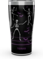 Tervis Traveler Skeleton Dance Made in USA Double Walled Insulated Tumbler Travel Cup Keeps Drinks Cold & Hot, 20oz, Stainless Steel - Image 2