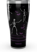 Tervis Traveler Skeleton Dance Made in USA Double Walled Insulated Tumbler Travel Cup Keeps Drinks Cold & Hot, 30oz, Stainless Steel - Image 2